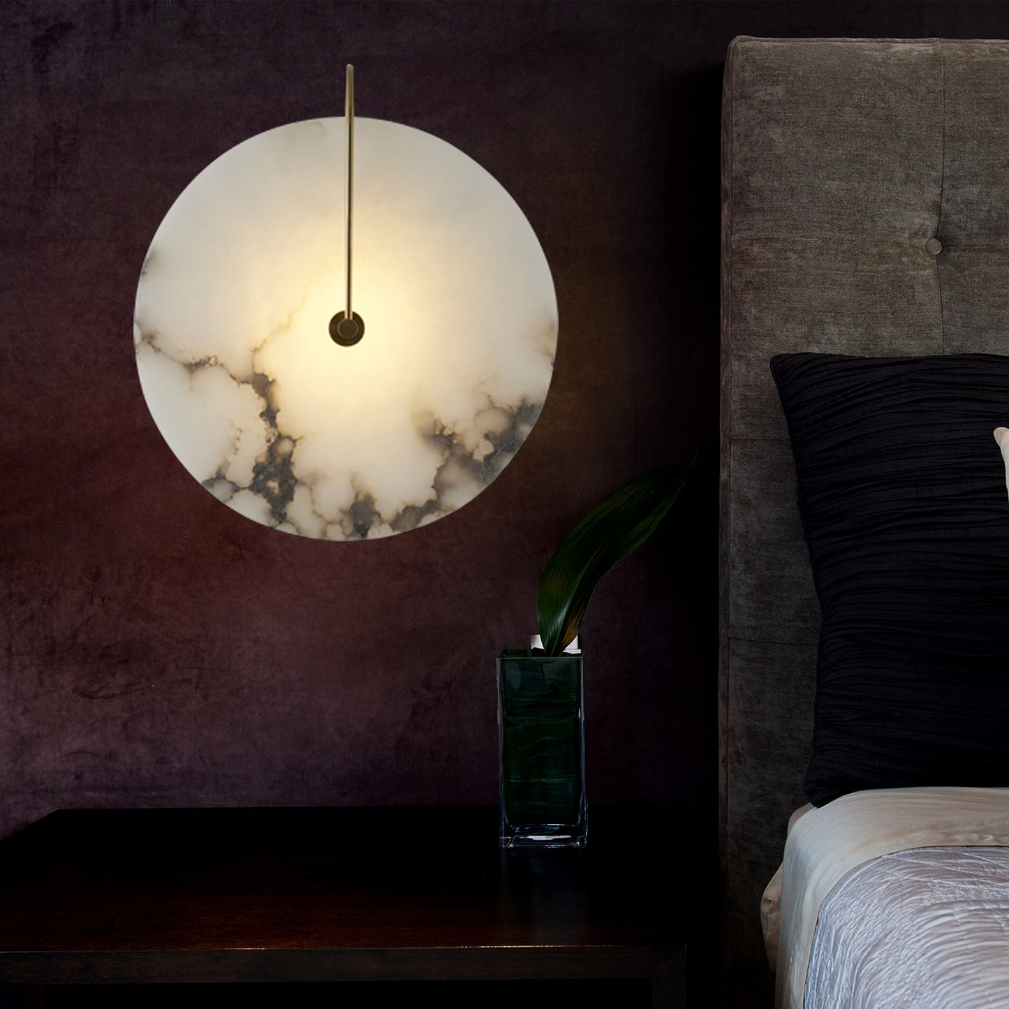 ADA Alabaster Sconce