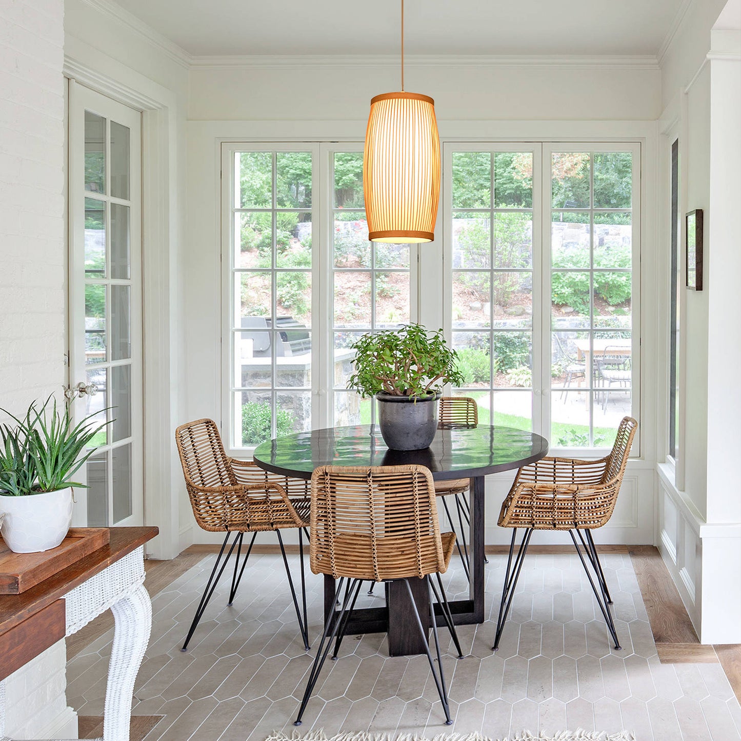 Bamboo Art Pendant Lamp