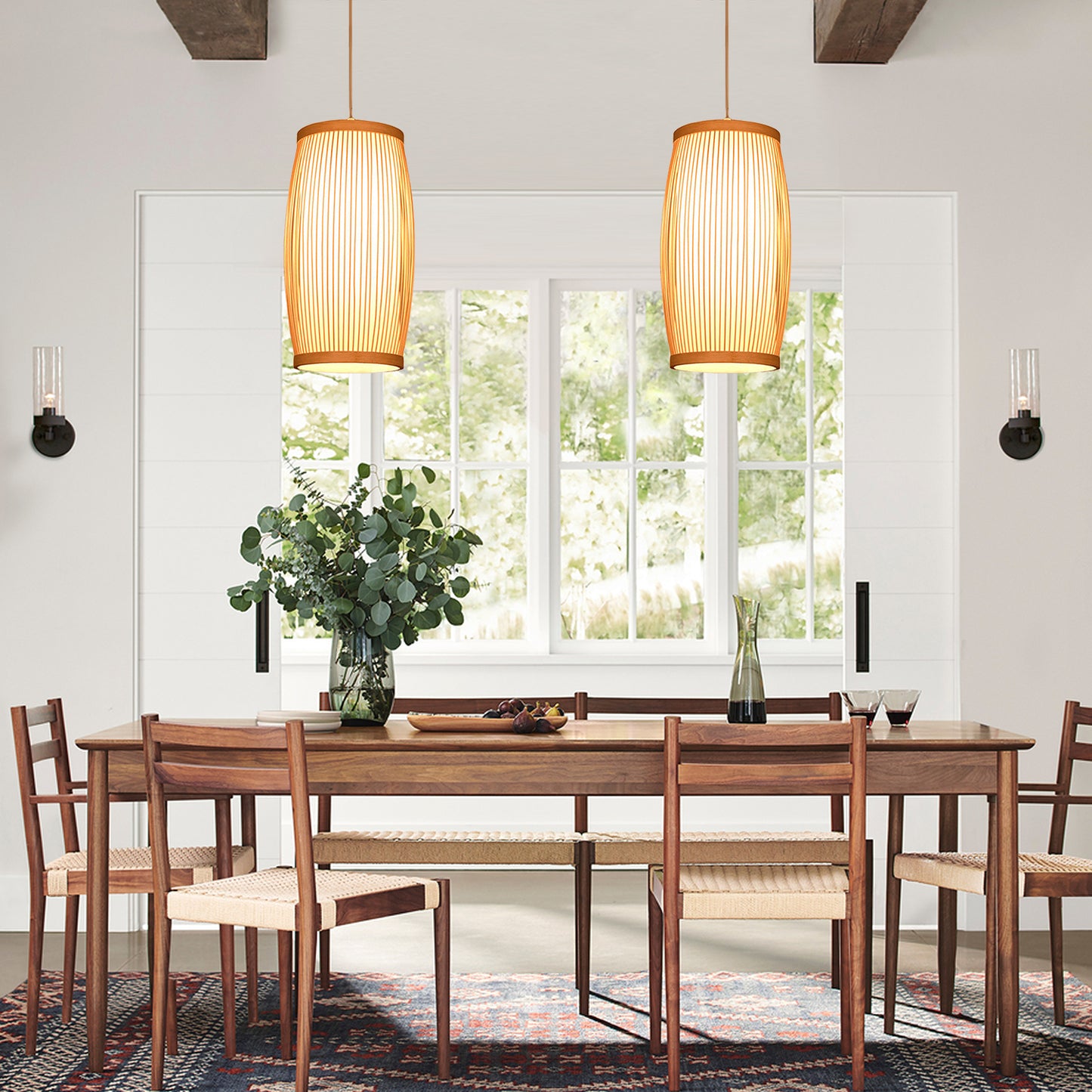 Bamboo Art Pendant Lamp