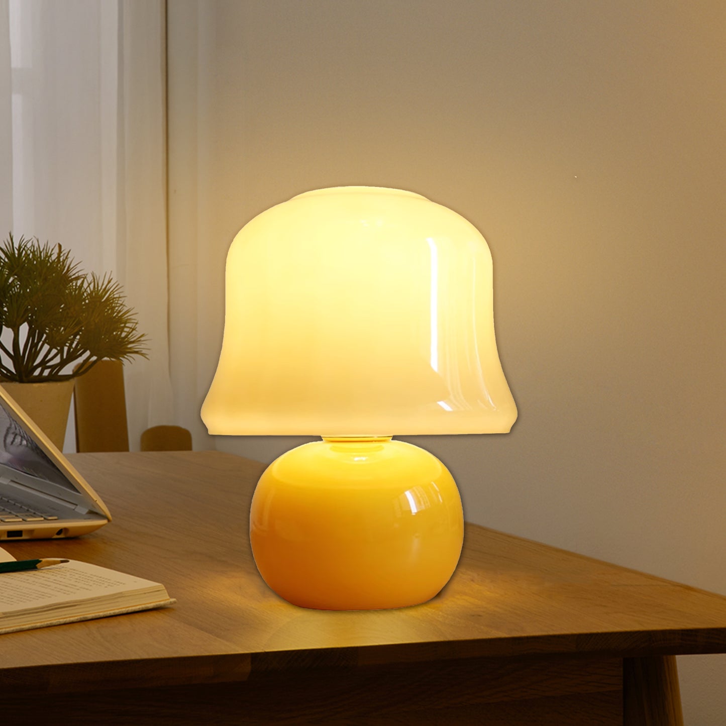 Cream Table Lamp