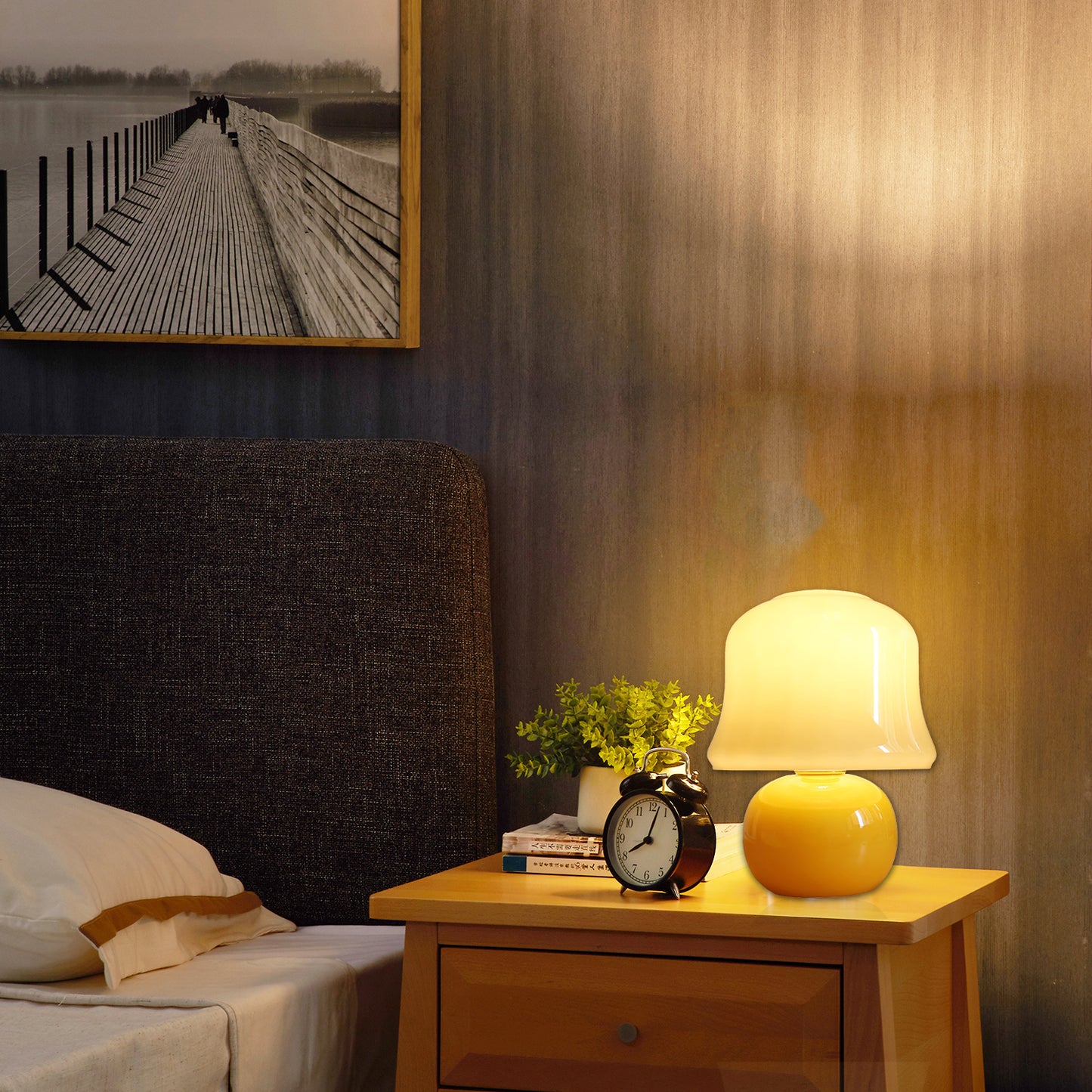 Cream Table Lamp