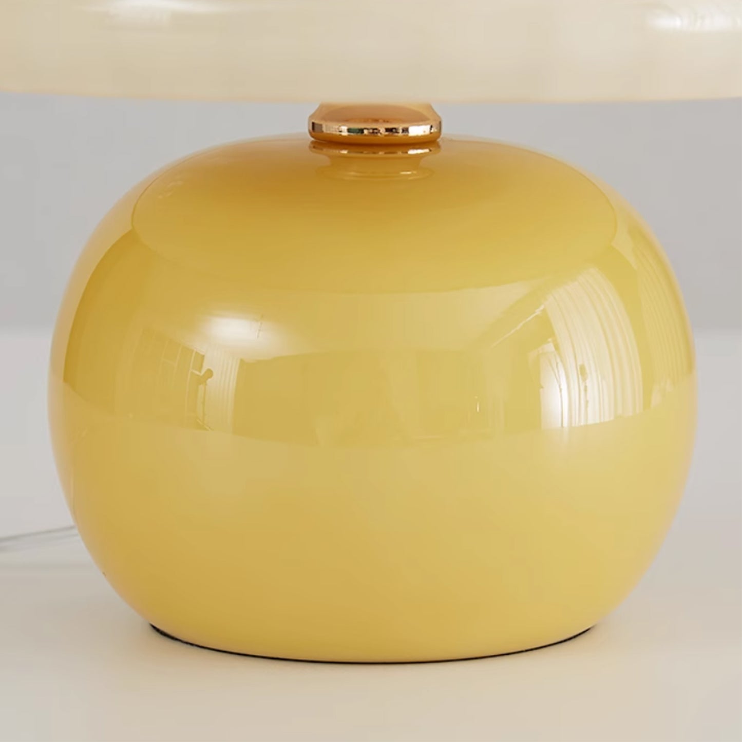 Cream Table Lamp