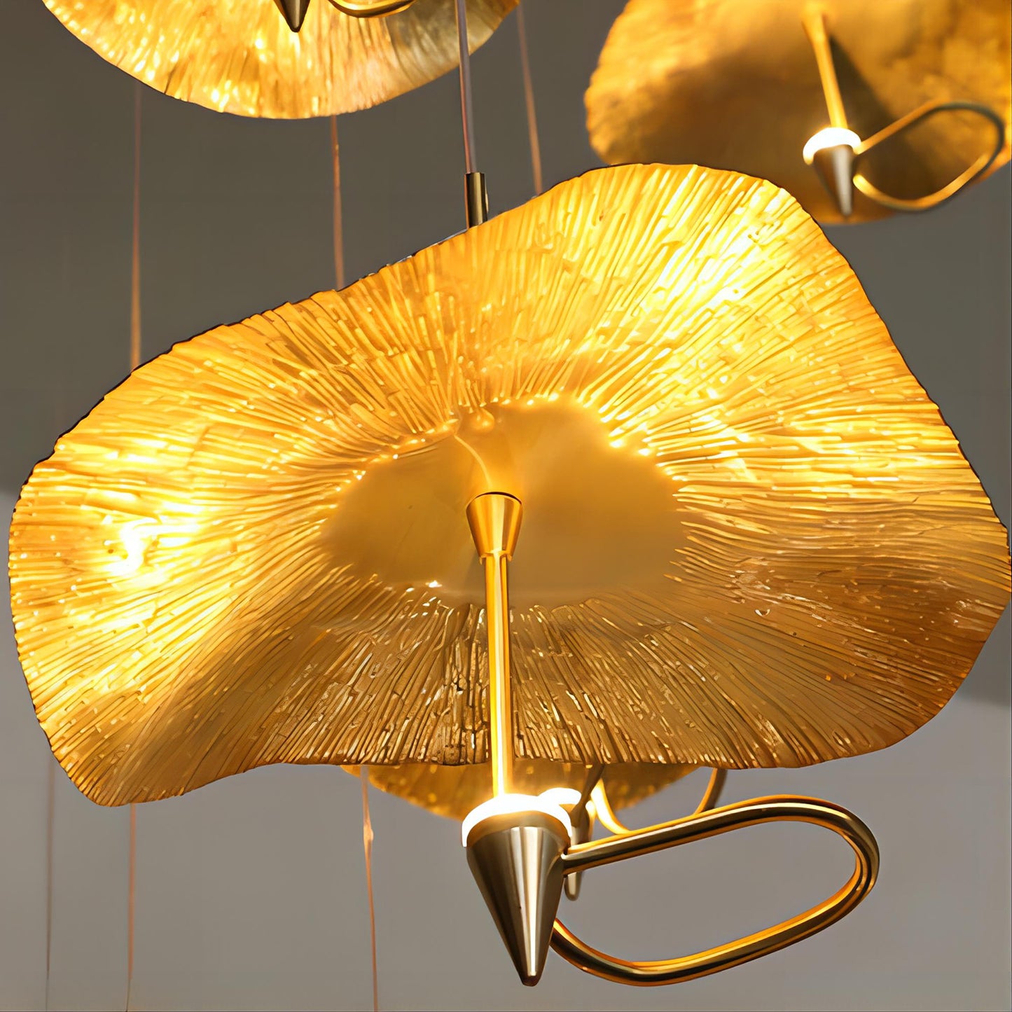 Lotus Leaf Chandelier