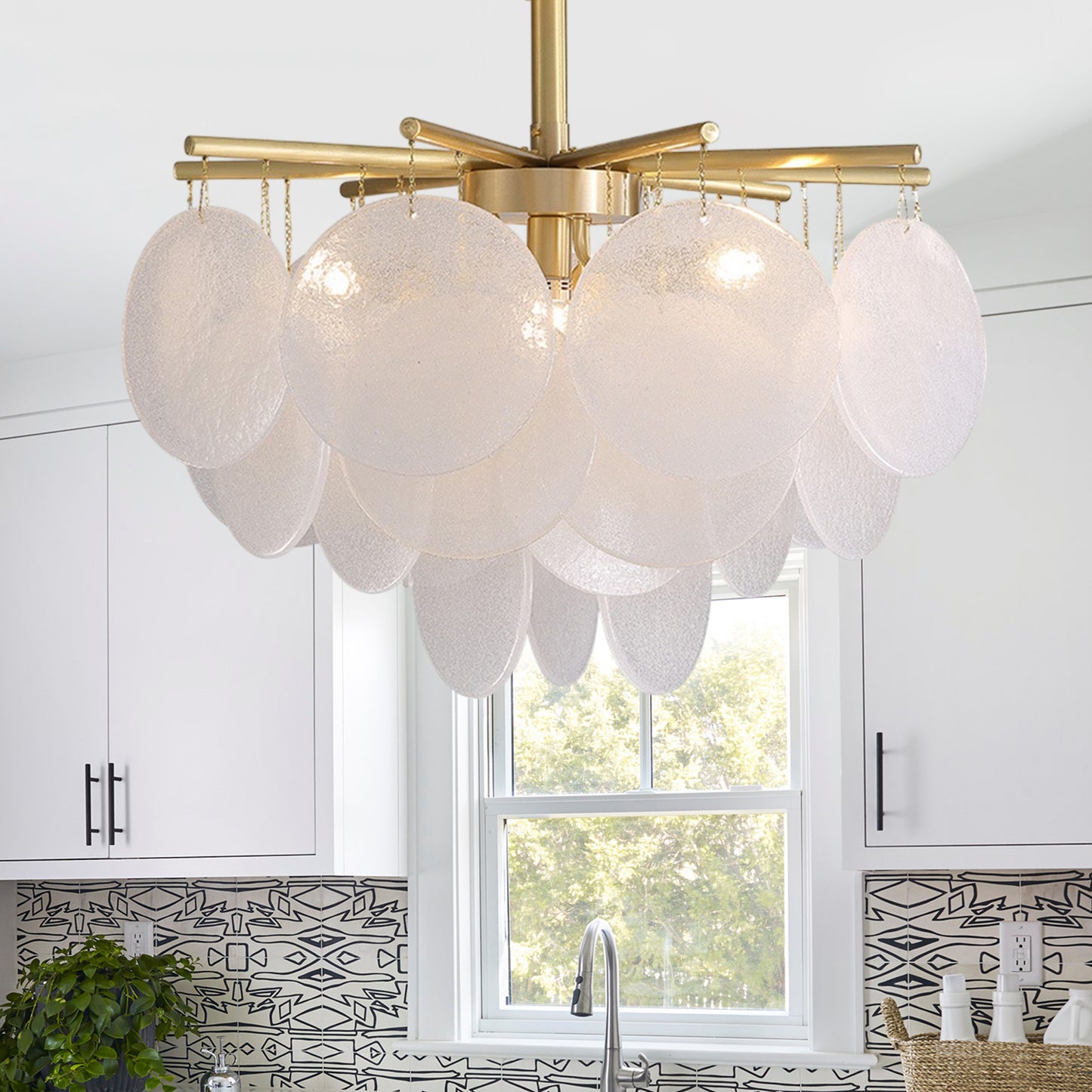 Nimbus Glass Chandelier
