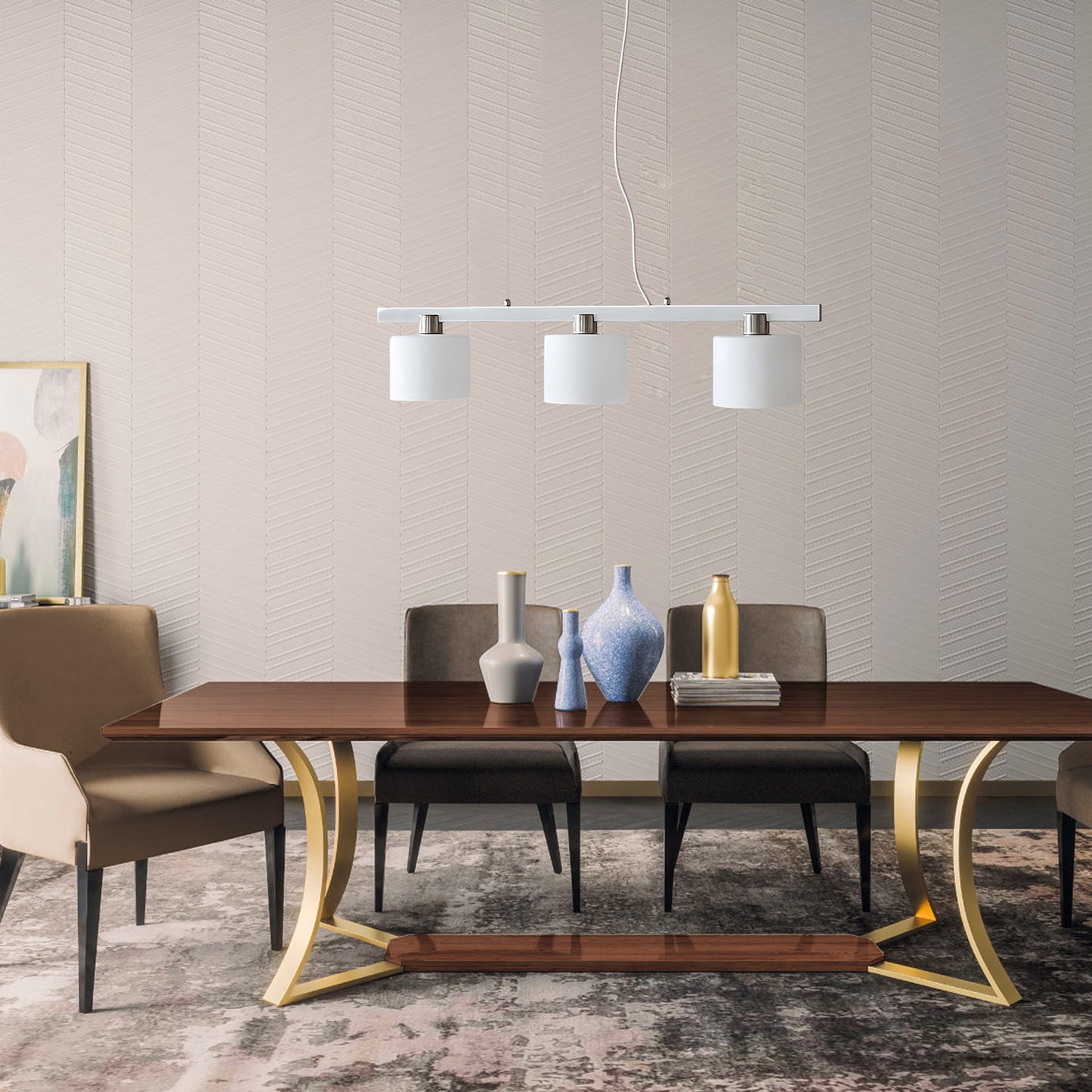 Oron Glass Chandelier