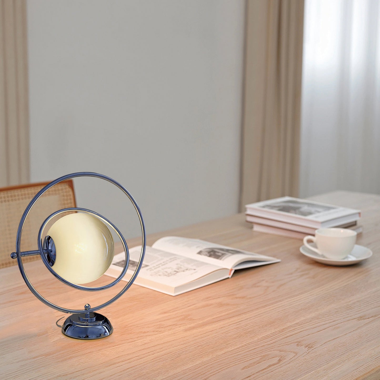Rotating Moon Table Lamp