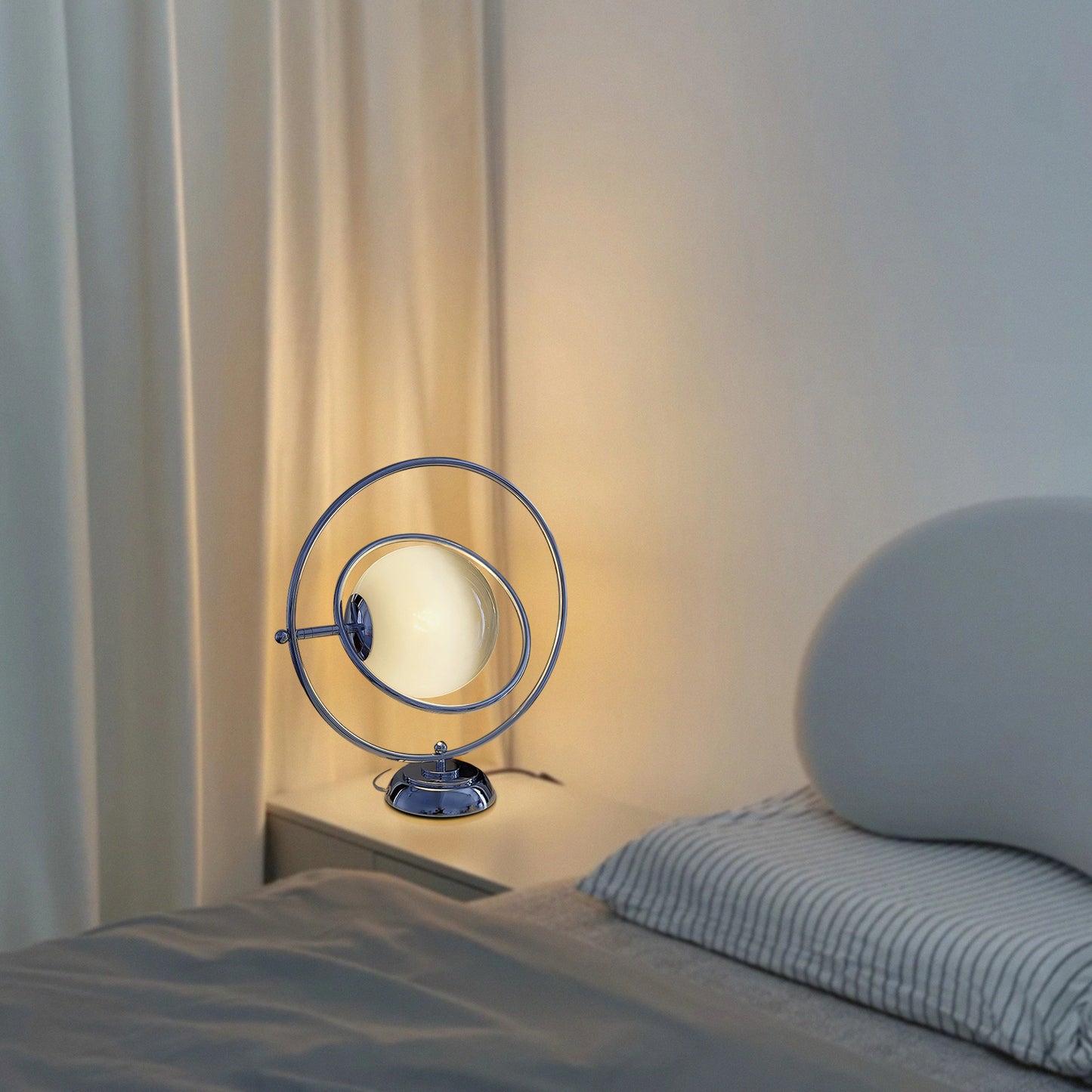 Rotating Moon Table Lamp
