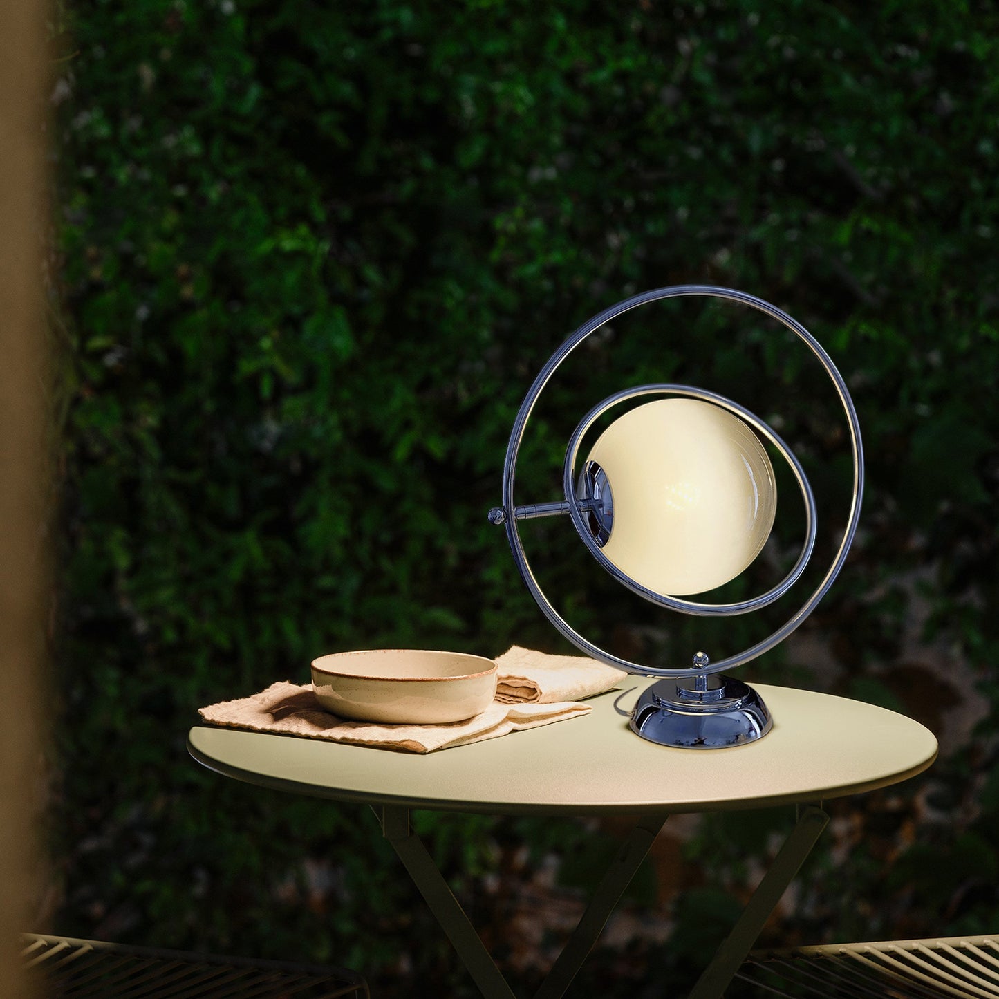 Rotating Moon Table Lamp