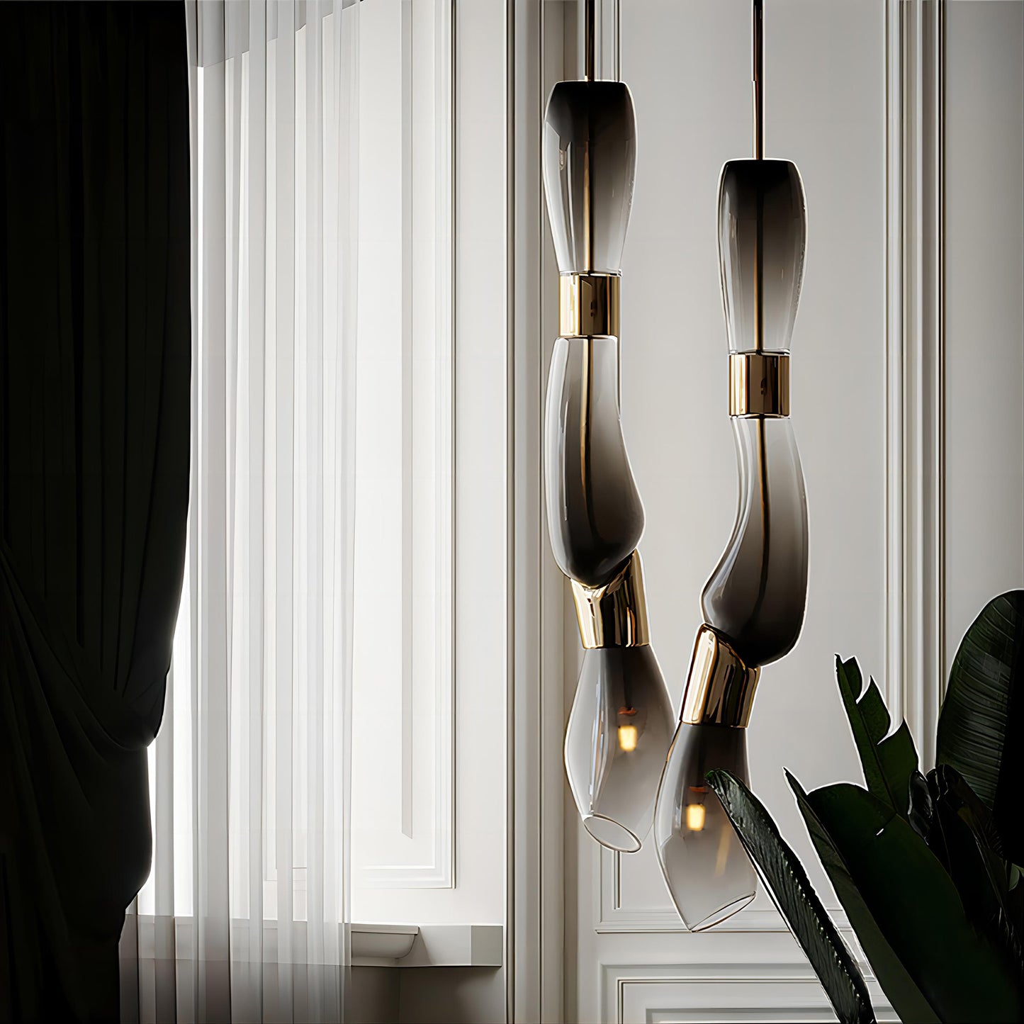 Serpentine Gradient Pendant Lamp