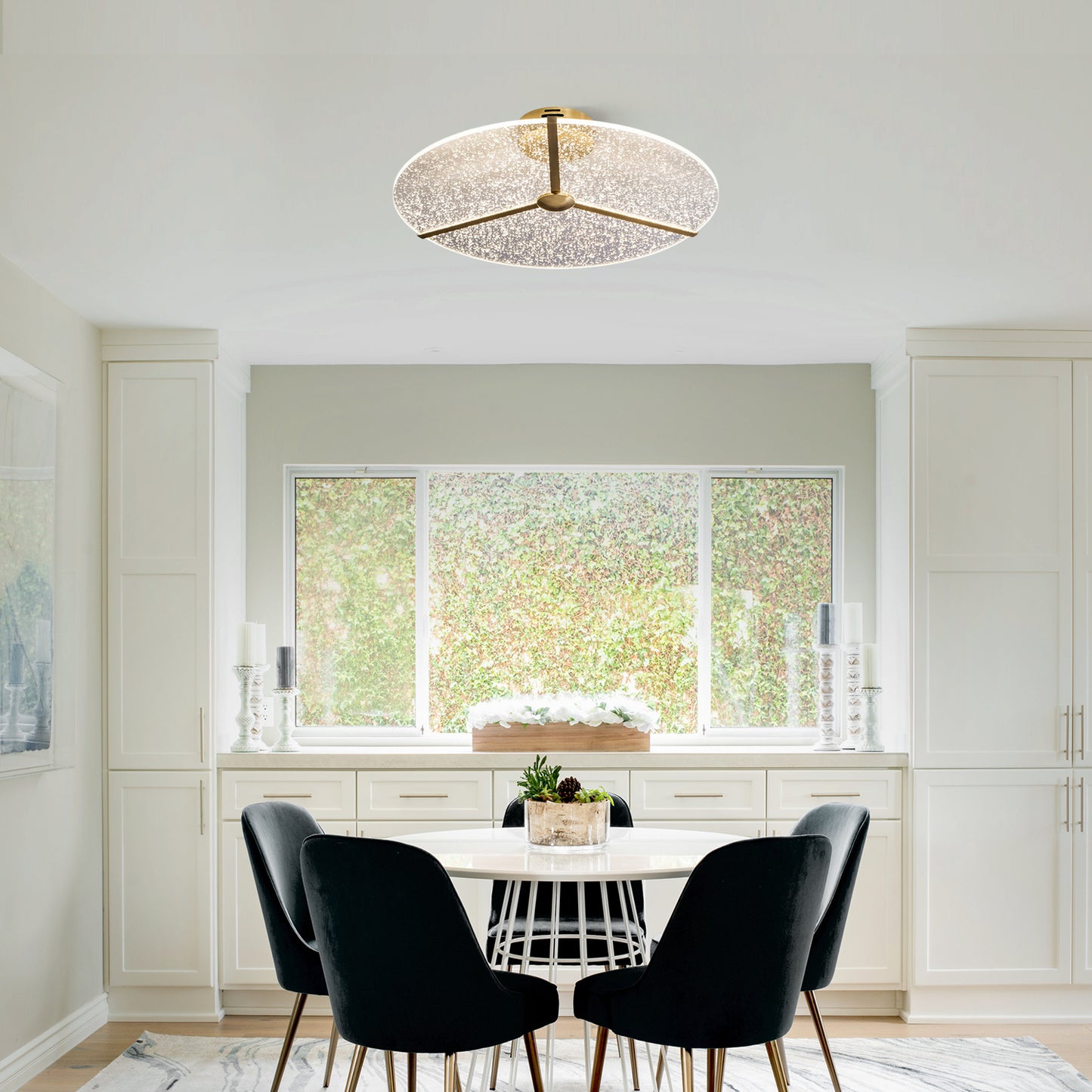 Snowflake Round Ceiling Lamp