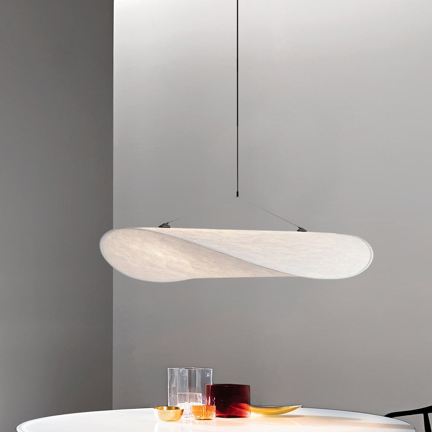 Tense Fabric Pendant Lamp