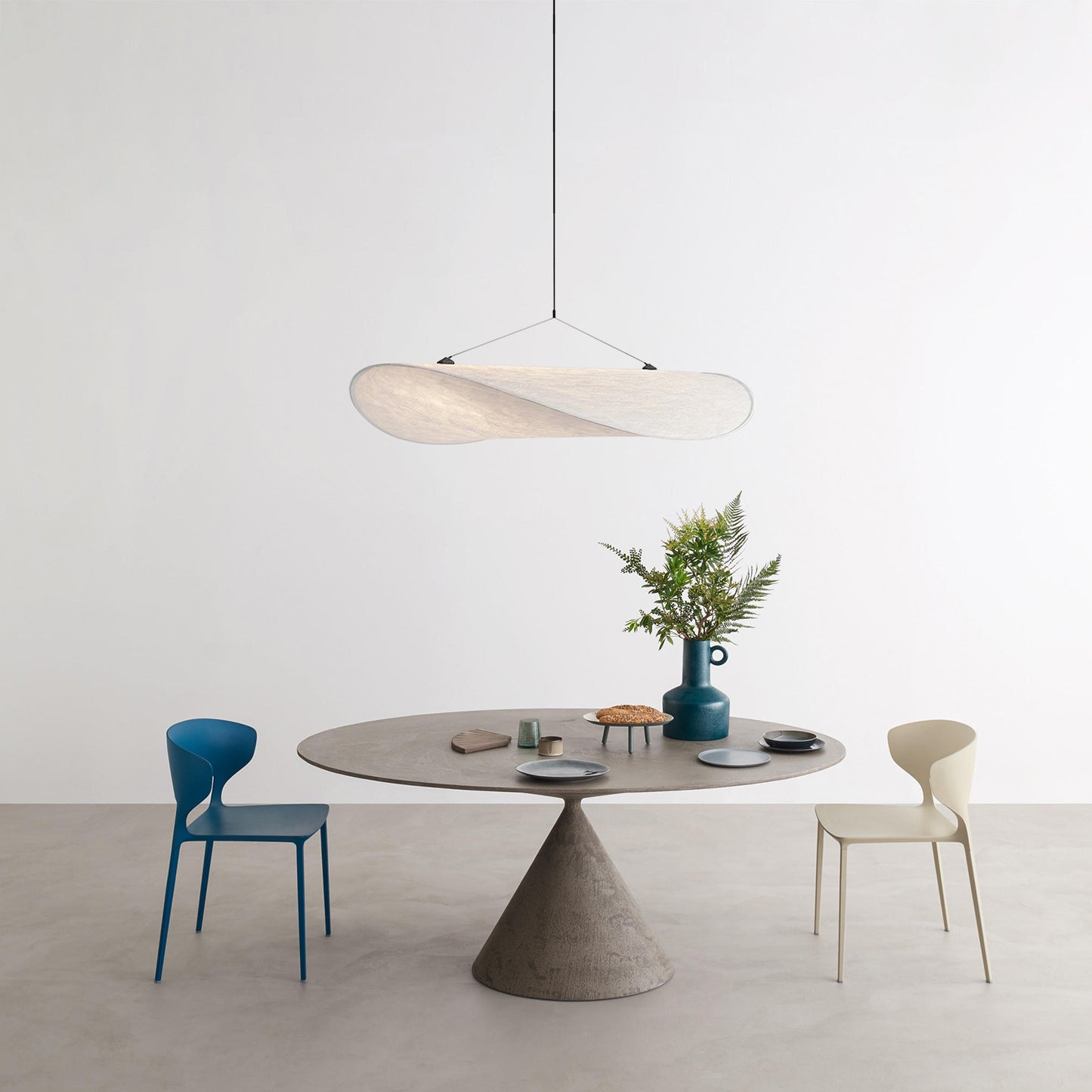 Tense Fabric Pendant Lamp