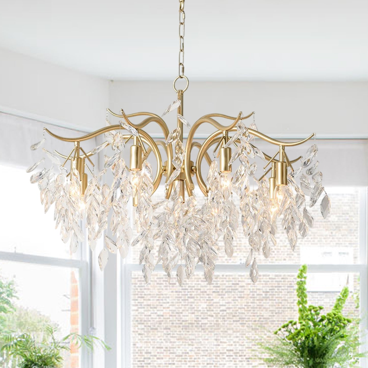 Tree Branch Crystal Chandelier