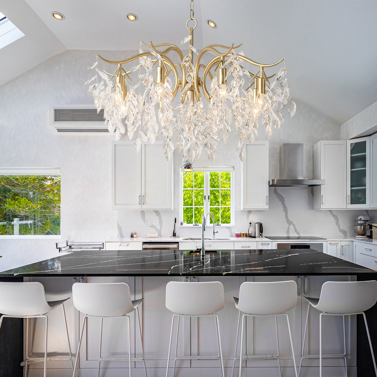 Tree Branch Crystal Chandelier