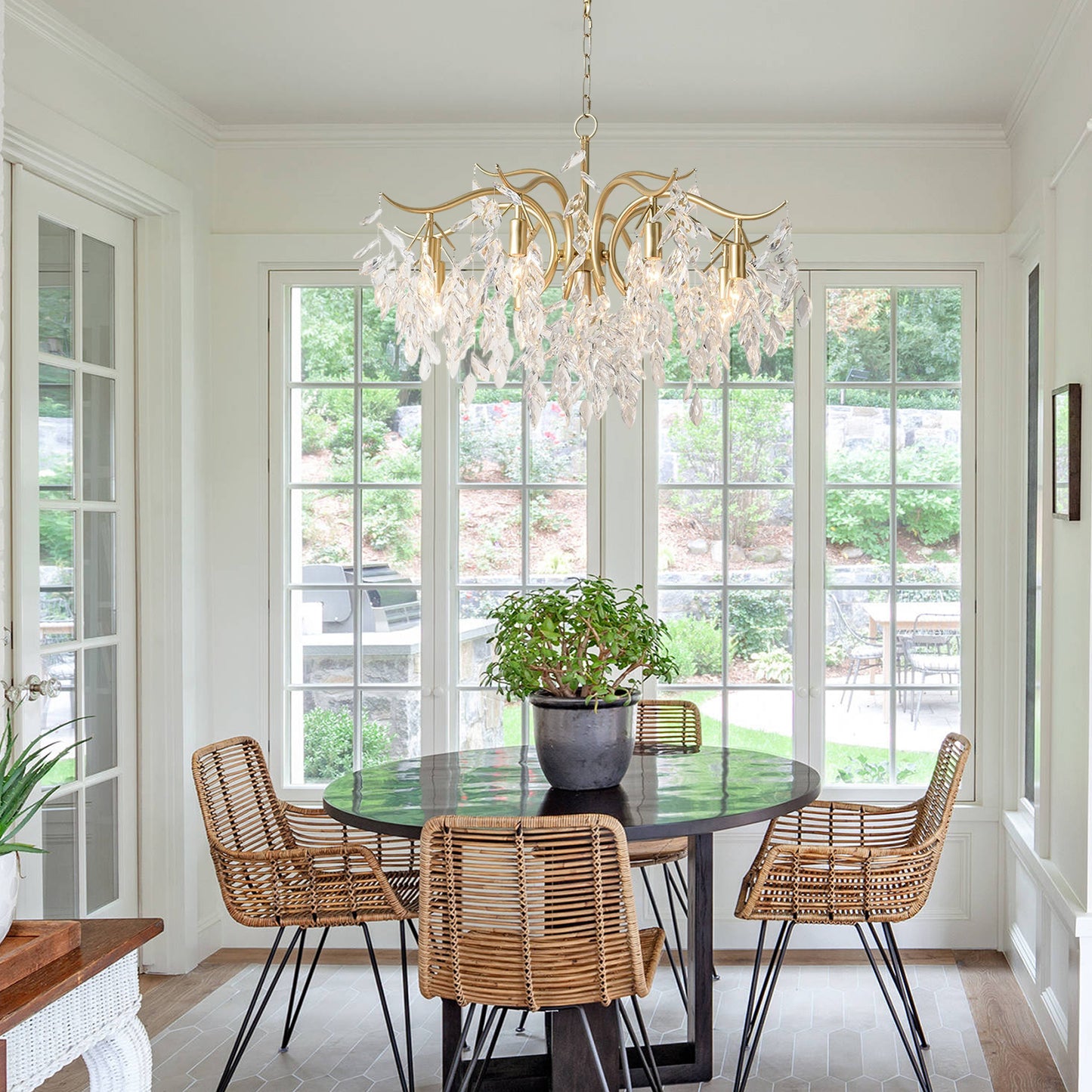 Tree Branch Crystal Chandelier