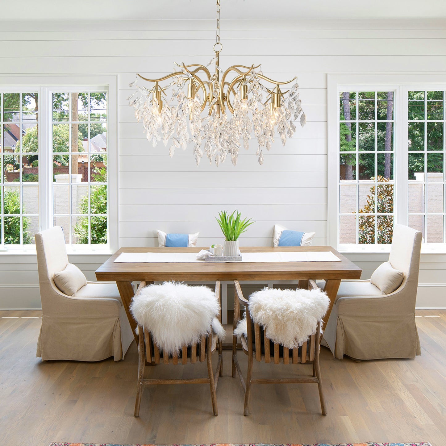 Tree Branch Crystal Chandelier