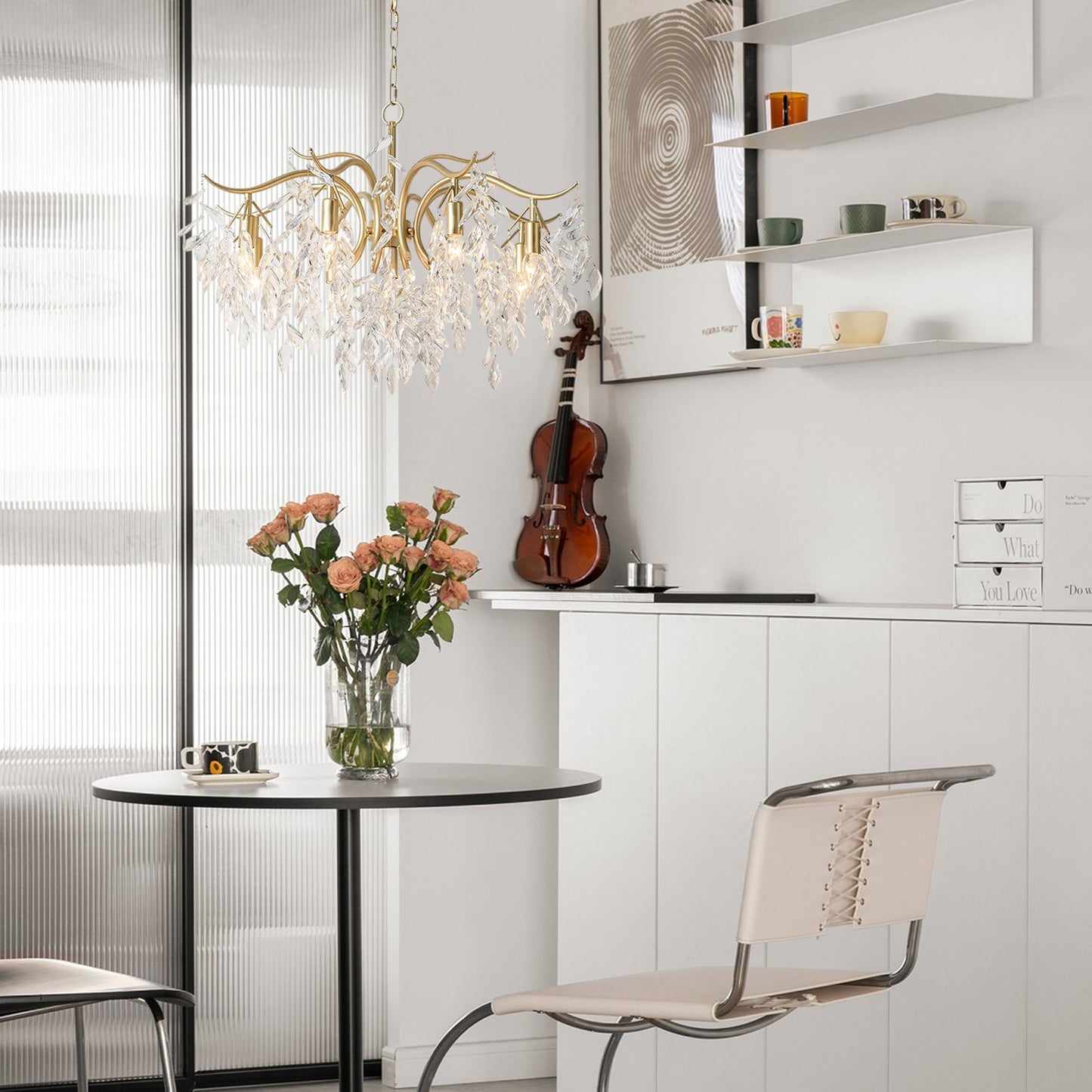 Tree Branch Crystal Chandelier