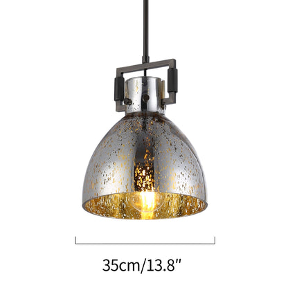 Cloche Glass Pendant Lamp